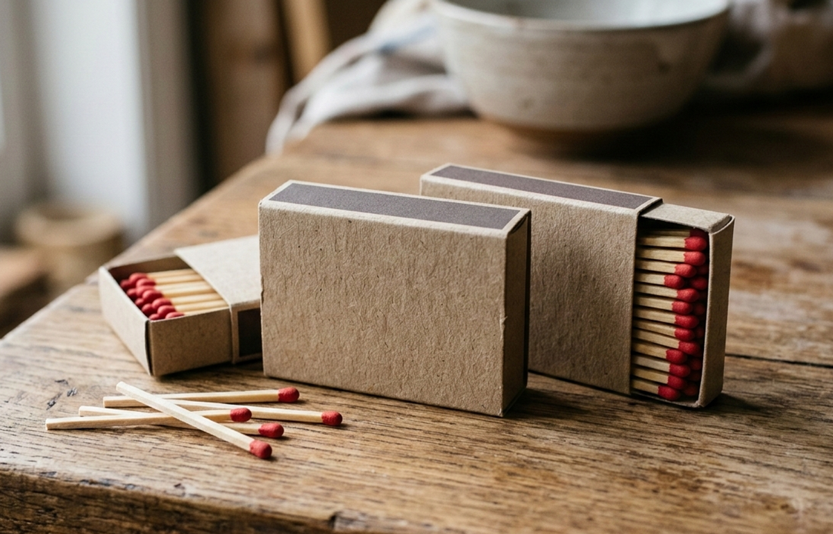Cardboard Safety Matches